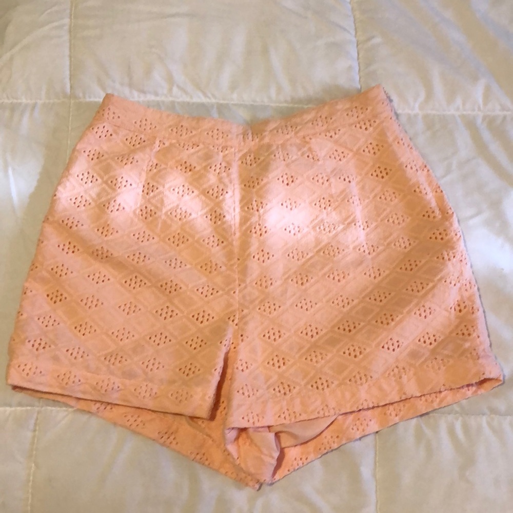 Never Worn Pink High Wasted Shorts